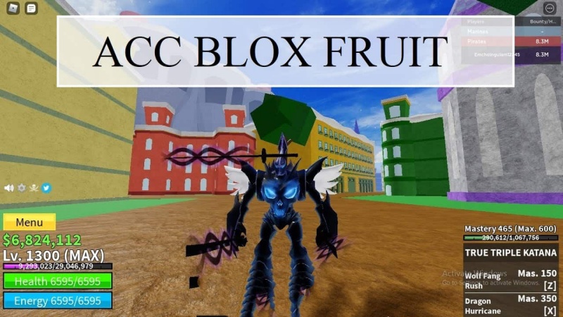 Tặng Acc Blox Fruit Free 0k, 10k, 20k, 50k, 100k, 200k Mới Nhất (03/2024)