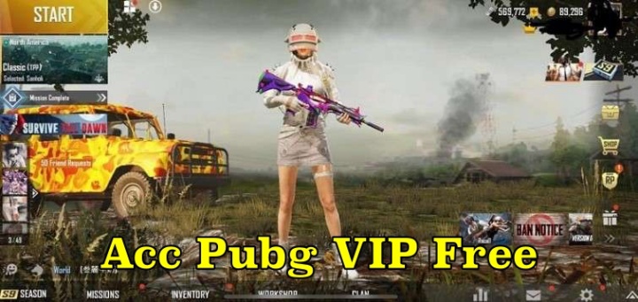 Tặng Acc Pubg Miễn Phí VIP Update Mới Nhất Free (03/2024)